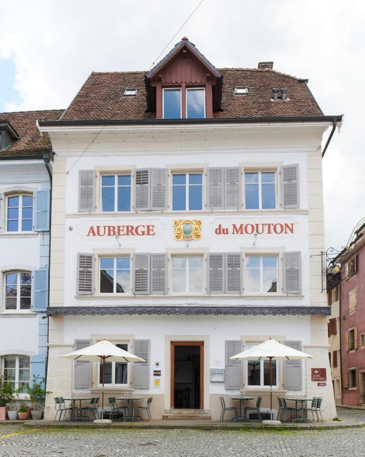 Auberge du Mouton Pruntrut Exterior foto
